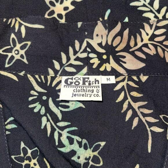 Go Fish Tropical Design A-Line Handmade Dress - Picture 12 of 12